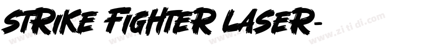 Strike Fighter Laser字体转换